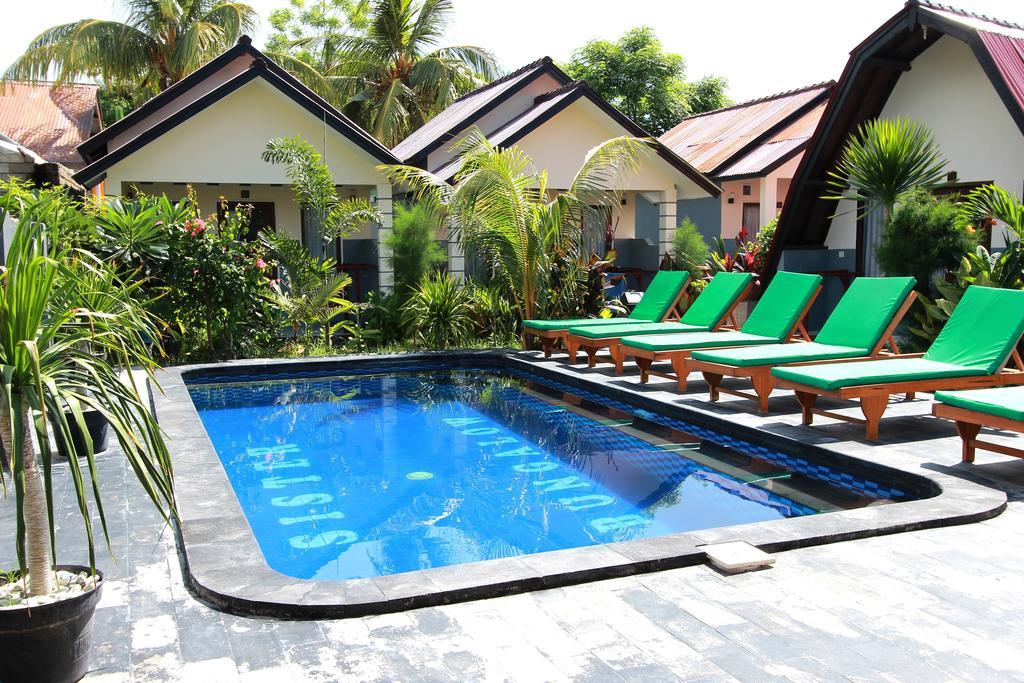 Sister Bungalow Hotel Gili Air Bagian luar foto