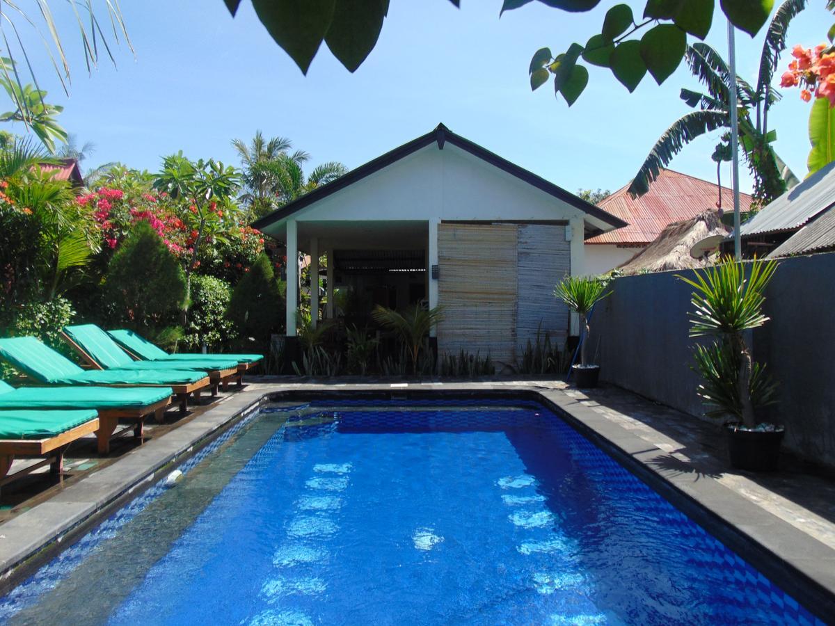 Sister Bungalow Hotel Gili Air Bagian luar foto